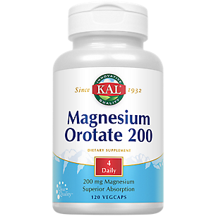 Magnesium Orotate - 200 MG (120 Vegicaps)