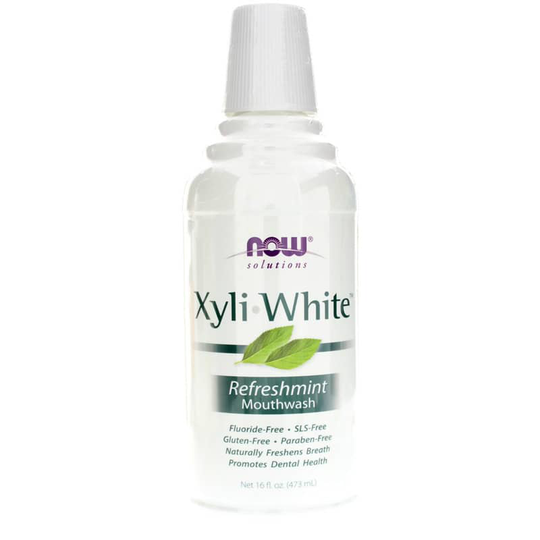 NOW Foods XyliWhite Mouthwash Refreshmint 16 Oz