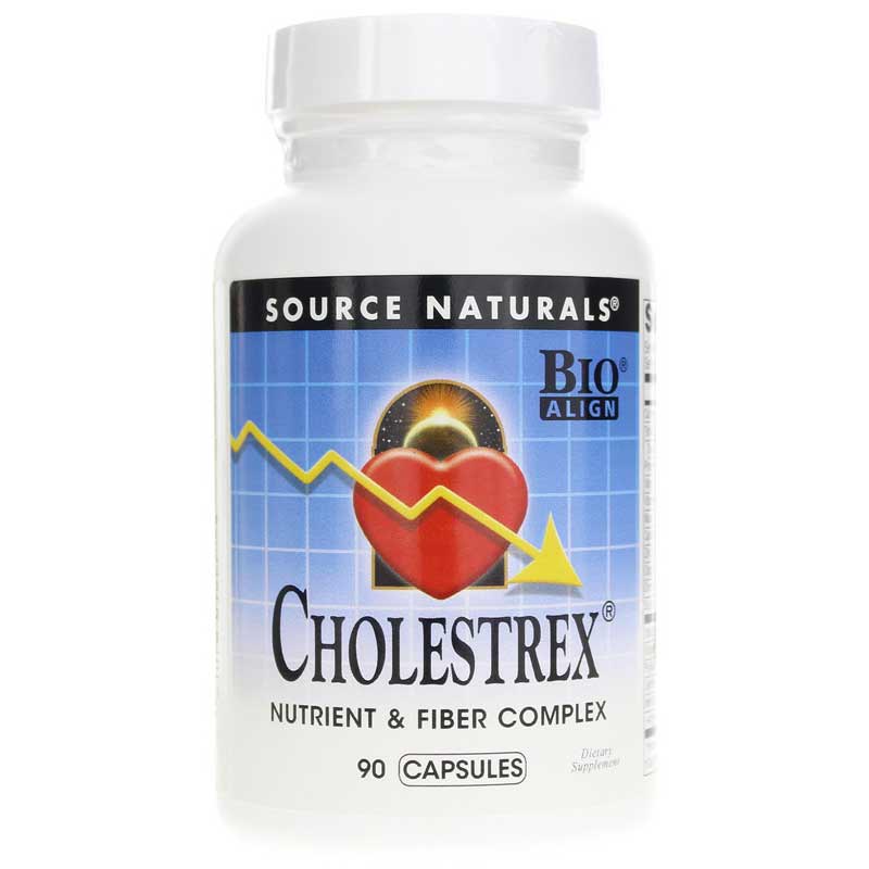 Source Naturals Cholestrex Nutrient & Fiber Complex 90 Capsules