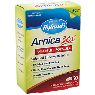 Arnica 30X - Homeopathic Medicine for Pain Relief (50 Tablets)