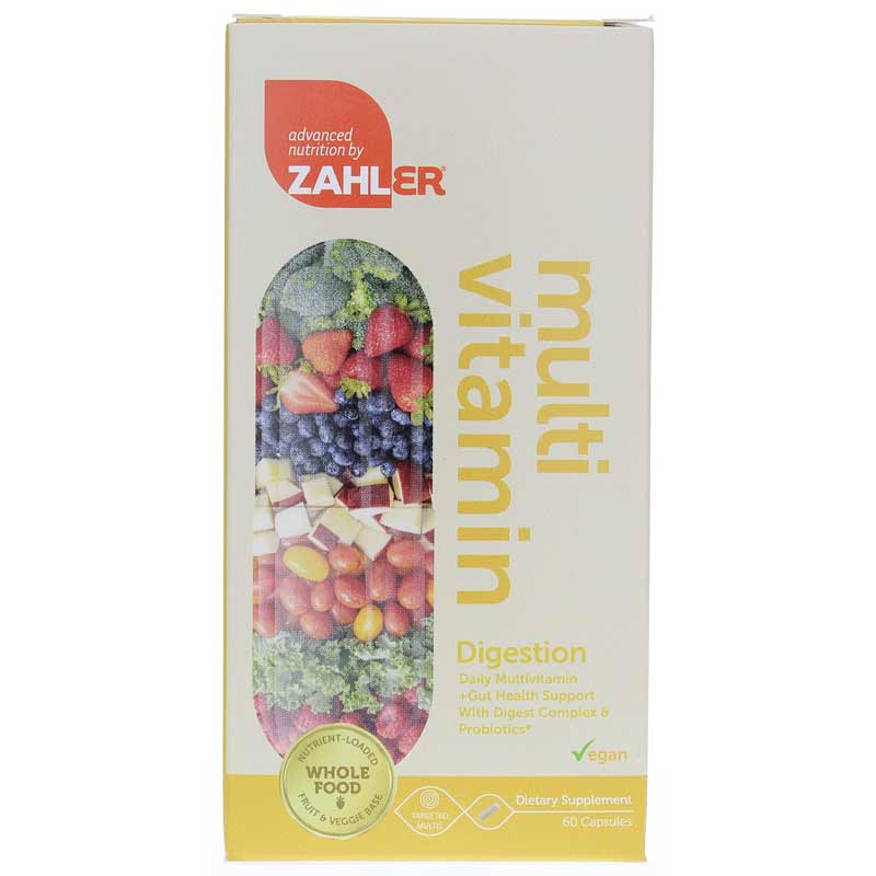 Zahler Multivitamin Digestion 60 Capsules