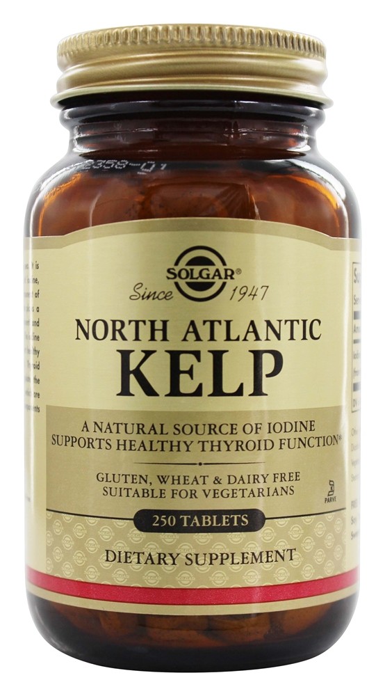 Solgar - North Atlantic Kelp - 250 Tablets