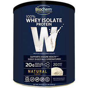 100% Whey Protein Isolate - Natural Flavor (30 Servings)