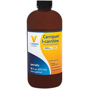 Carnipure L-Carnitine Amino Acid - 3,000 MG - Vanilla (16 Fluid Ounces)