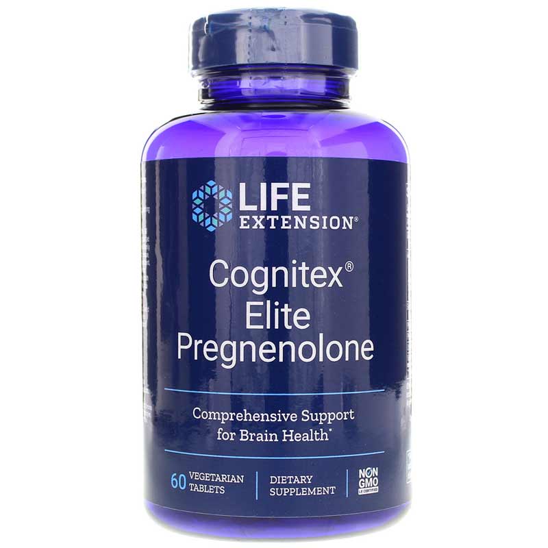 Life Extension Cognitex Elite Pregnenolone 60 Tablets