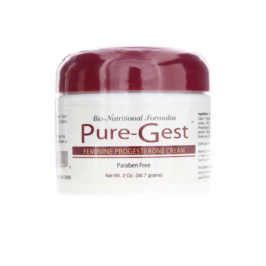 Bio-Nutritional Formulas Pure-Gest Feminine Progesterone Cream 2 Oz