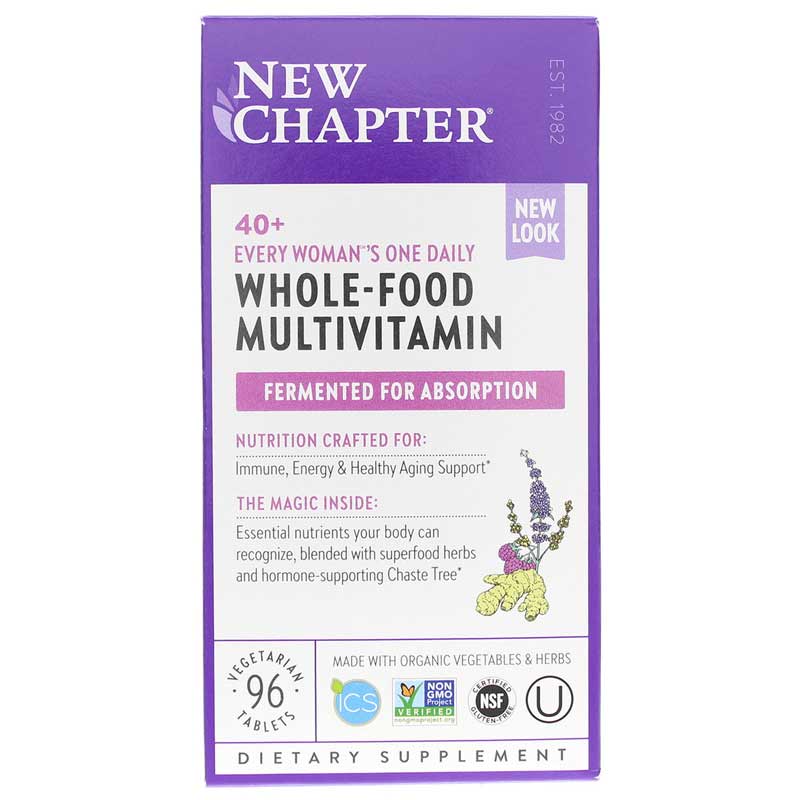 New Chapter Every Womans One Daily Multi 40+ 96 Tablets