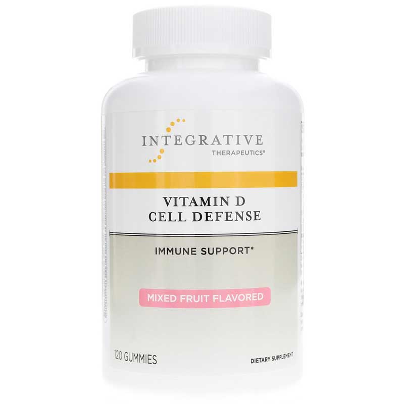 Integrative Therapeutics Vitamin D Cell Defense 120 Gummies