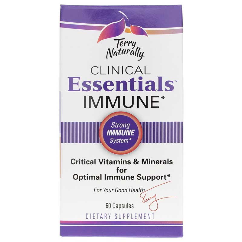 Terry Naturally Clinical Essentials Immune 60 Capsules