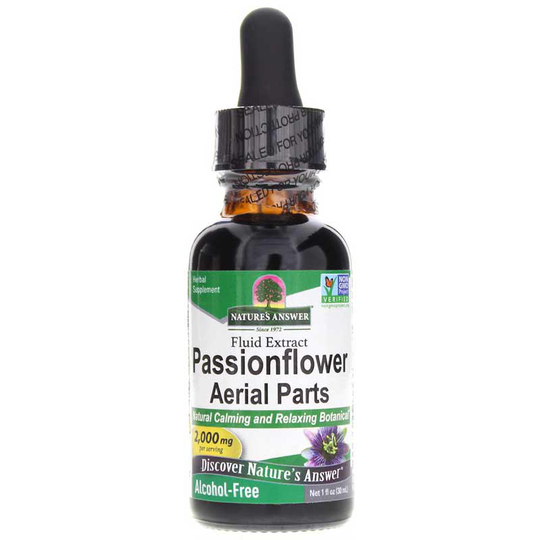 Natures Answer Passionflower Extract Alcohol-Free 1 Oz