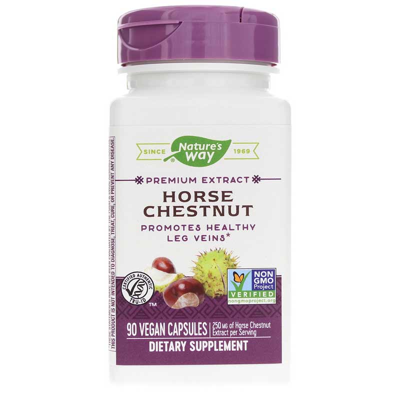 Natures Way Horse Chestnut 250 Mg 90 Vegan Capsules