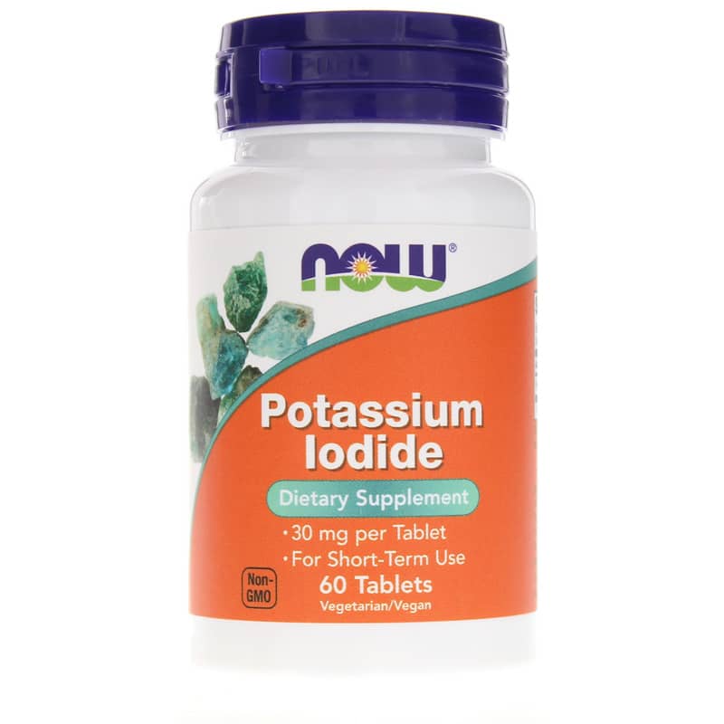 NOW Foods Potassium Iodide 60 Tablets