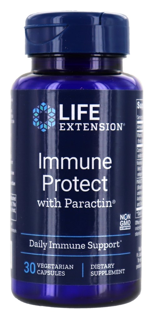 Life Extension - Immune Protect with Paractin - 30 Vegetarian Capsules