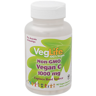 Vegan Vitamin C - 1,000 MG (90 Vegan Capsules)
