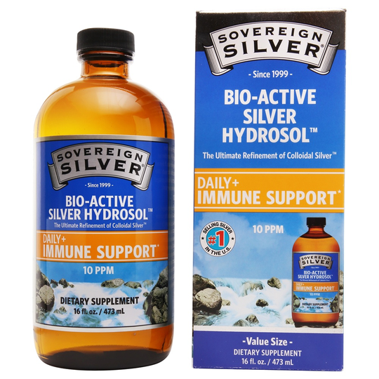 Sovereign Silver - Bio-Active Silver Hydrosol 10 Ppm - 16 fl. oz.
