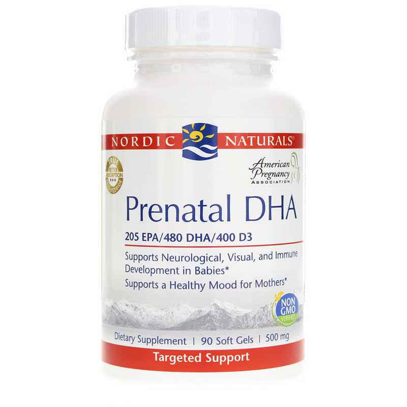 Nordic Naturals Prenatal DHA Pro 90 Softgels