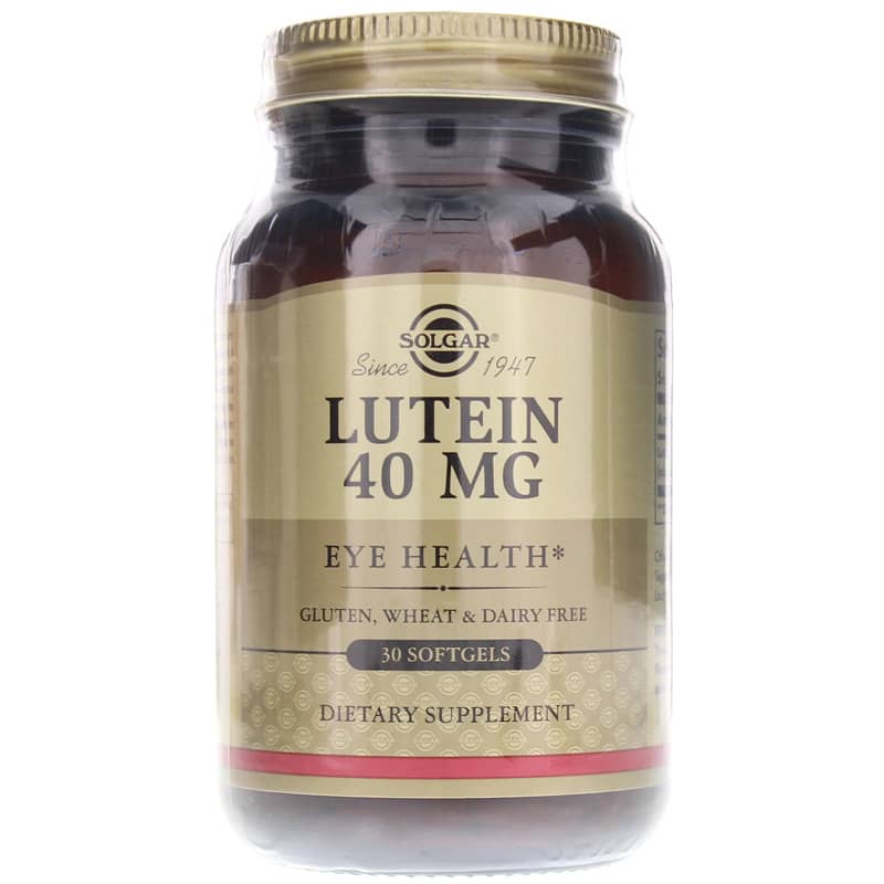 Solgar Lutein 40 Mg 30 Softgels