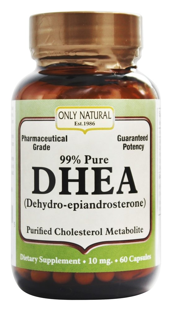 Only Natural - DHEA Cholesterol Metabolite 99 Pure 10 mg. - 60 Capsules
