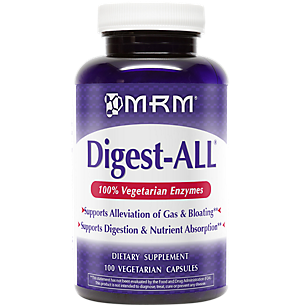 Digest-ALL - 100% Vegetarian Enzymes (100 Vegetarian Capsules)