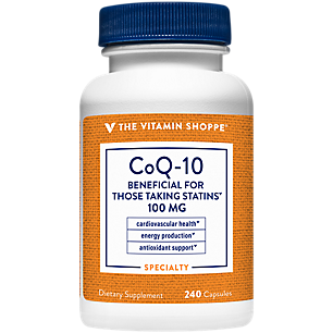 CoQ-10 - Supports Cardiovascular Health, Energy Production - 100 MG (240 Capsules)