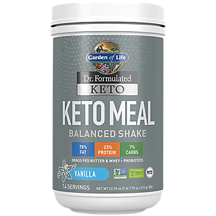 Dr. Formulated Keto Meal Balanced Shake - Vanilla (1 Lb. 7.70 oz. / 14 Servings)