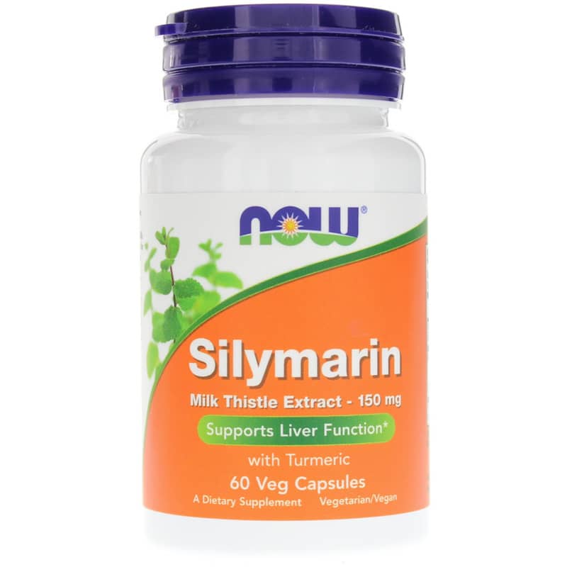 NOW Foods Silymarin Milk Thistle Extract 150 Mg 60 Veg Capsules