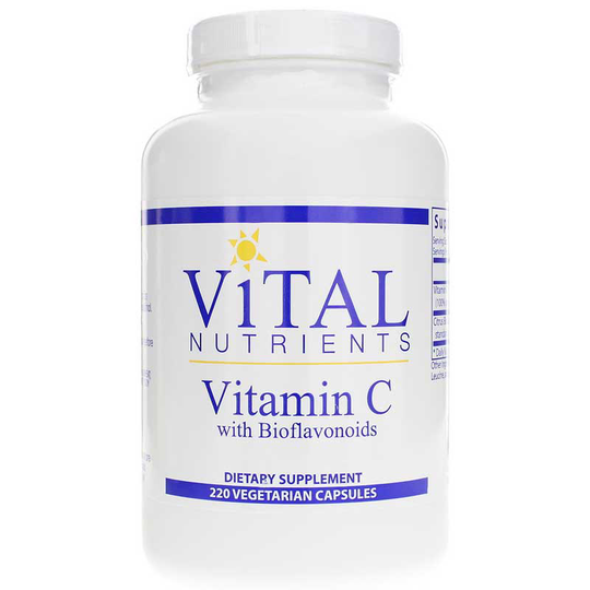 Vital Nutrients Vitamin C with Bioflavonoids 220 Capsules