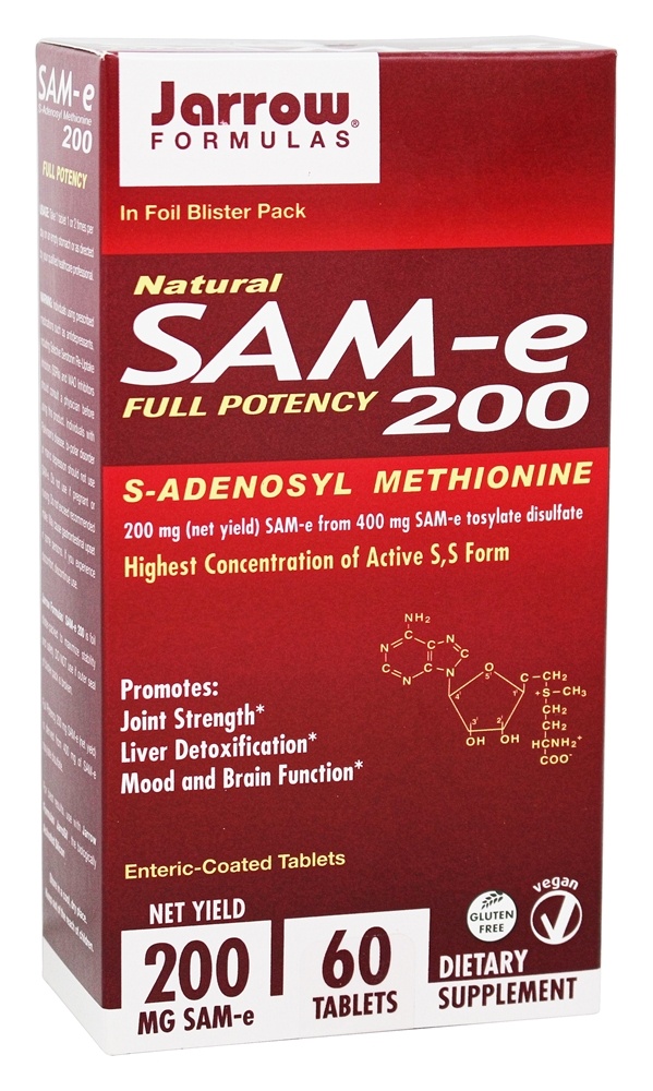 Jarrow Formulas - SAM-e 200 - 60 Tablets