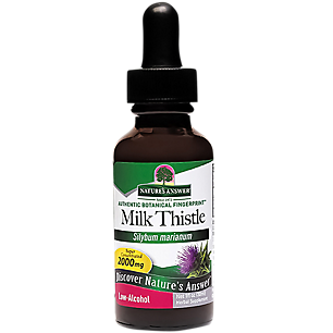 Milk Thistle - Super Concentrated with Low Alcohol - 2,000 MG (1 Fluid Ounce)