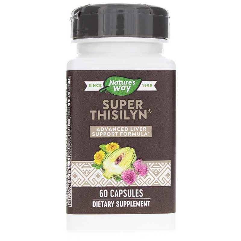 Natures Way Super Thisilyn Advanced Liver Support Formula 60 Veg Capsules