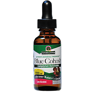 Blue Cohosh - Super Concentrated with Low Alcohol - 1,000 MG Per Serving (1 fl oz)