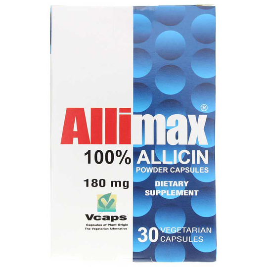 Allimax 180 mg 30 Veg Capsules
