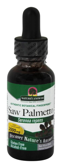 Nature's Answer - Saw Palmetto Berry Alcohol Free - 1 fl. oz.