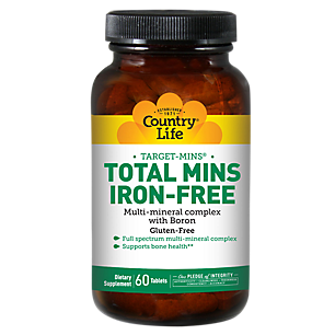 Total Mins Iron-Free