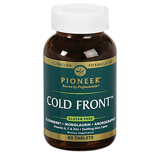 Cold Front - Elderberry, Monolaurin & Andrographic (60 Tablets)