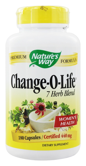 Nature's Way - Change-O-Life 7 Herb Blend 440 mg. - 180 Capsules