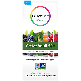 Active Adult 50+ Multivitamin with Probiotics (30 Tablets)