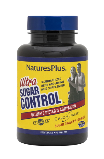 Natures Plus - Ultra Sugar Control - 60 Tablets