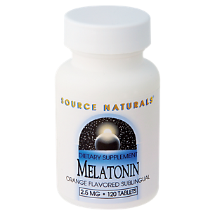 Melatonin - Orange Flavored Sublingual - 2.5 MG (120 Tablets)