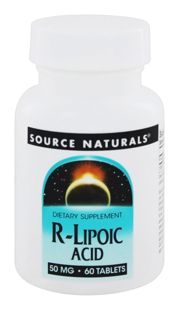 Source Naturals - R-Lipoic Acid 50 mg. - 60 Tablets