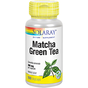 Organically Grown Matcha Green Tea - 300 MG (100 Vegetable Capsules)