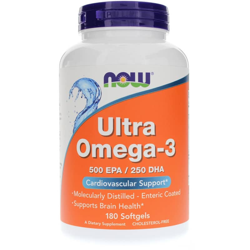 NOW Foods Ultra Omega-3 180 Softgels
