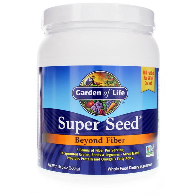Garden of Life Super Seed Beyond Fiber 600 Grams