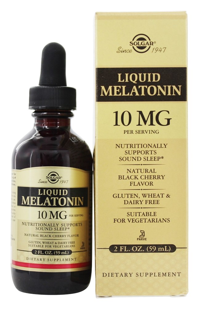 Solgar - Liquid Melatonin 10 mg. - 2 fl. oz.