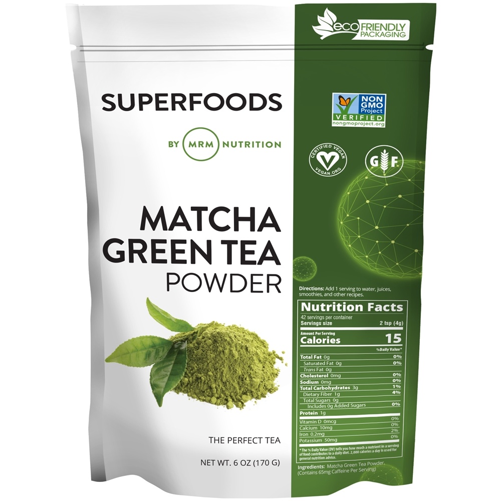 MRM Nutrition - Raw Matcha Green Tea Powder - 6 oz.