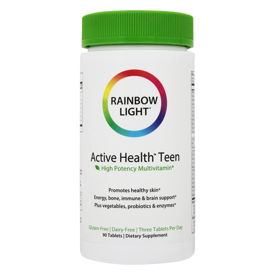Rainbow Light - Active Health Teen Multivitamin - 90 Tablets