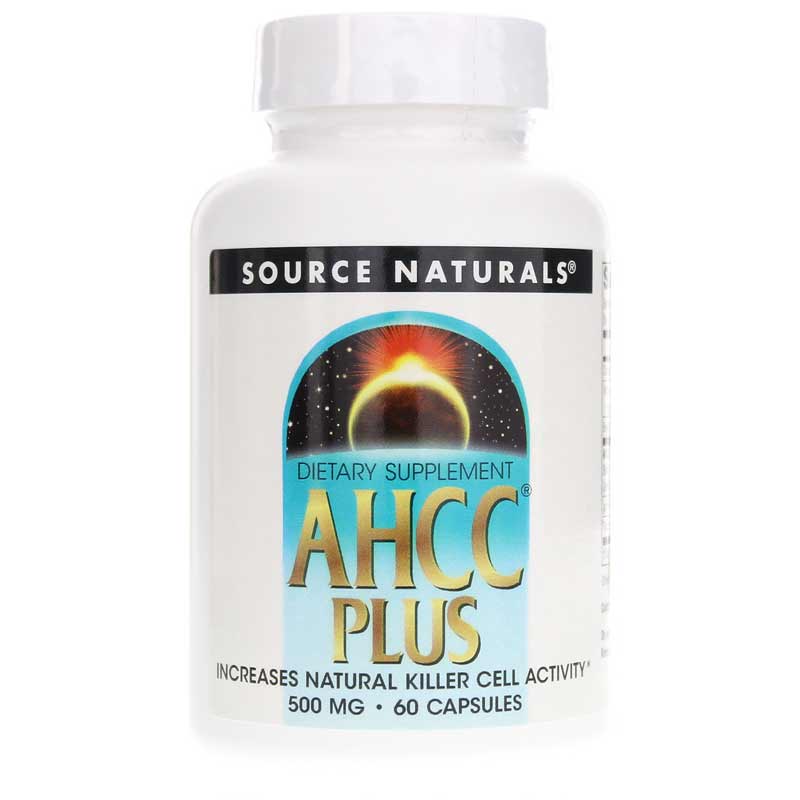 Source Naturals Ahcc Plus 500 Mg 60 Capsules