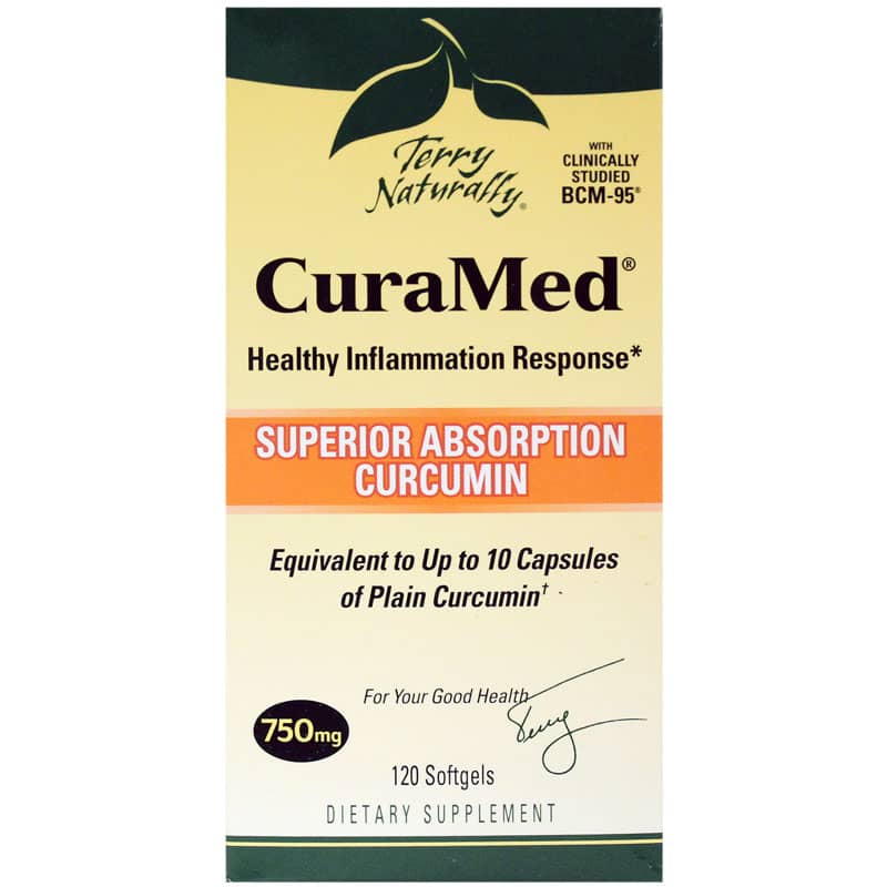 Terry Naturally CuraMed 750 Mg 120 Softgels