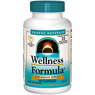 Wellness Formula - Daily Immune Support with Vitamin C (60 Capsules)