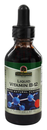 Nature's Answer - Vitamin B12 Liquid Natural Flavors - 2 fl. oz.